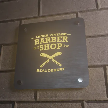 Laser Cutout Back Lit Lightbox - Custom Aprons Now