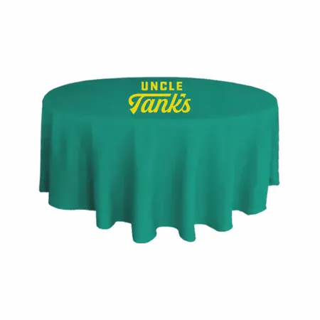 Custom Logo Wrinkle-Free Tablecloth - Table Covers Now