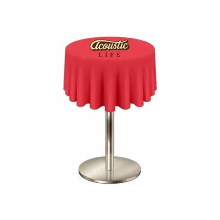 Custom Round Cocktail Table Cover - Table Covers Now