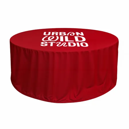 Custom Round Outdoor Tablecloths - Table Covers Now