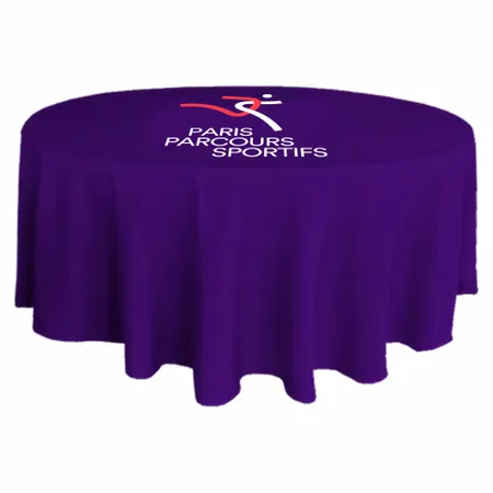 Custom Round Outdoor Tablecloths - Table Covers Now