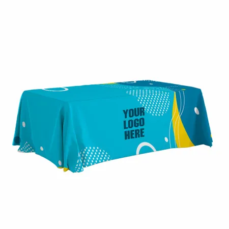Custom Table Throws for Corporate Events - Table Covers Now