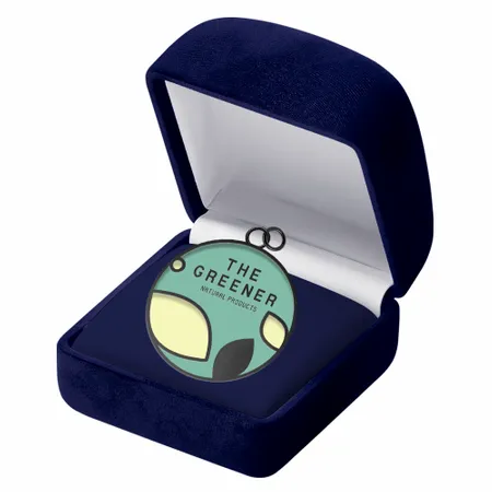 Blue Velvet Box - Custom Aprons Now