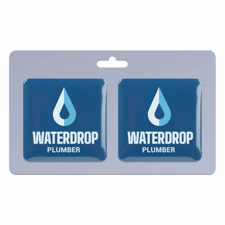 2 pack_Square Lapel Pin 1.25 inch - Table Covers Now