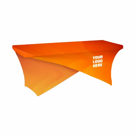 Orange Gradient Crossover Table Cover - Table Covers Now