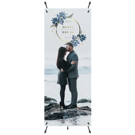 Adjustable X Banner Stands - Table Covers Now