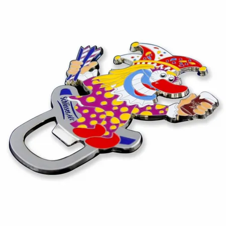 Clown Bottle Opener Keychain Clown Bottle Opener Keychain - Custom Aprons Now