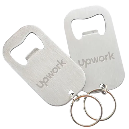 Marketing Bottle Opener Keychain Marketing Bottle Opener Keychain - Custom Aprons Now