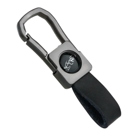 Gun Metal Caribiner Keychain Gun Metal Caribiner Keychain - Table Covers Now
