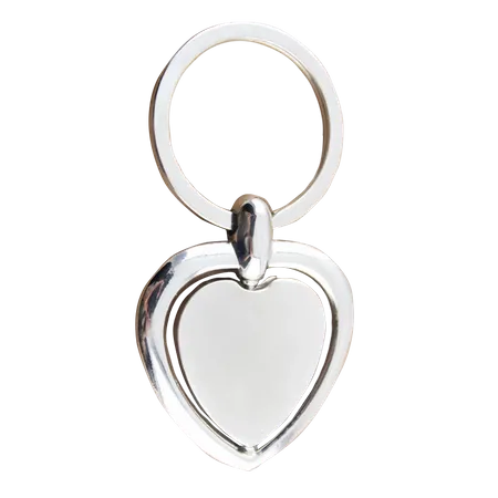 Spinning Heart Metal Keychain Spinning Heart Metal Keychain - Table Covers Now