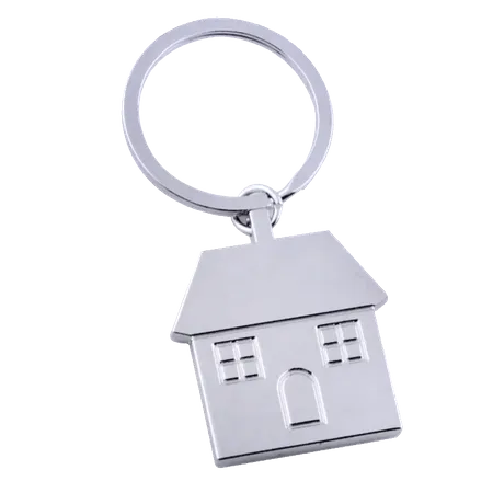 Happy Home Metal Keychain Happy Home Metal Keychain - Table Covers Now