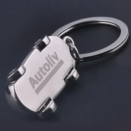 Intricate Car-shaped Metal Keychain Intricate Car-shaped Metal Keychain - Table Covers Now