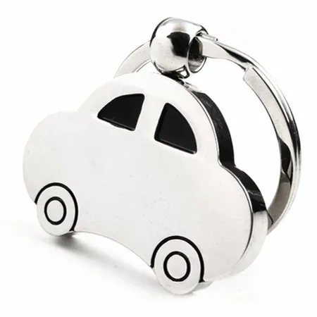 Car Shaped Metal Keychain Car Shaped Metal Keychain - Table Covers Now