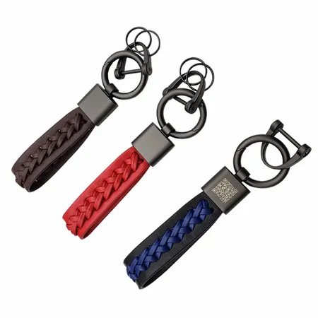 Versatile Laser Cut Leather Keychain Versatile Laser Cut Leather Keychain - Custom Aprons Now