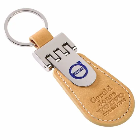 Royalty Tag Leather Keychain Royalty Tag Leather Keychain - Custom Aprons Now