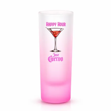 Tall Shot Glass - Colored & Frosted - Table Covers Now