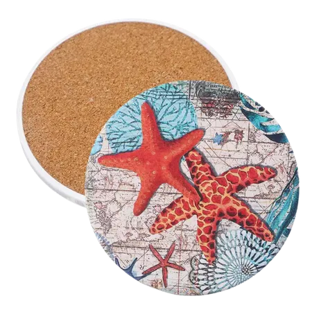 Ceramic Coasters - Custom Aprons Now