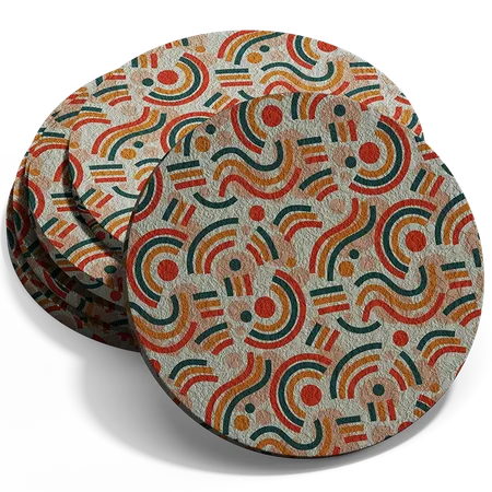 Hard Diatom Mud Coaster - Custom Aprons Now