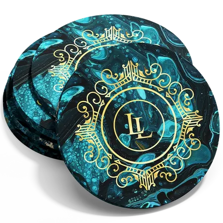 Marble Coaster - Custom Aprons Now