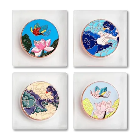 Customized Glass Alloy Coaster - Custom Aprons Now