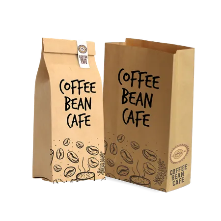 Kraft Paper Food Bag - Custom Aprons Now
