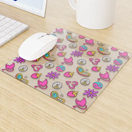 Custom Acrylic Transparent Mouse Pad Custom Acrylic Transparent Mouse Pad - Table Covers Now