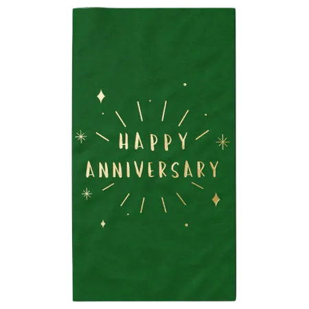 Custom Foil Stamped Towel Napkin - Table Covers Now