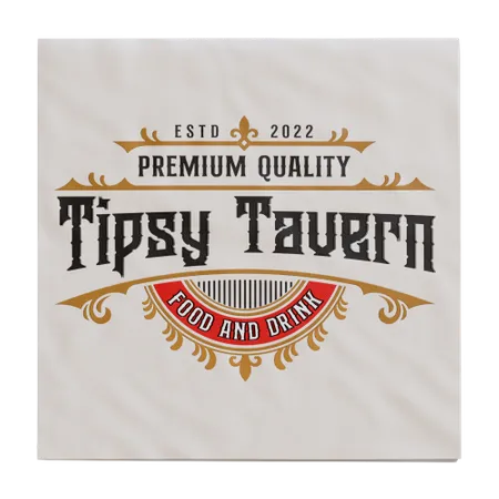 Custom Linen Beverage Napkin - Table Covers Now