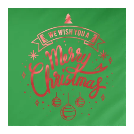 Custom Foil Stamped Luncheon Napkin - Table Covers Now