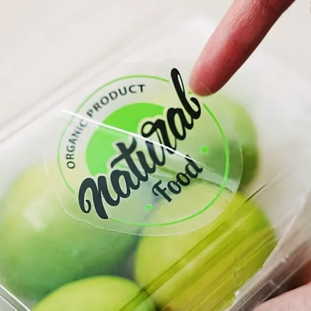 Clear Stickers Clear Stickers - Custom Aprons Now