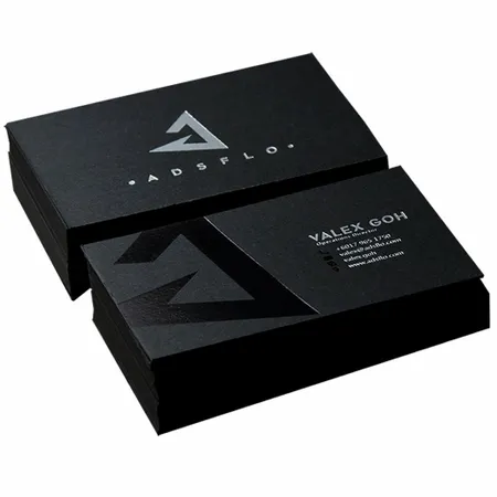 Embossed Gloss Business Cards - Table Covers Now