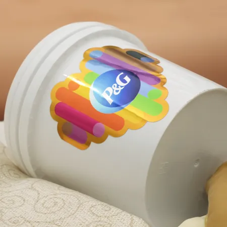 Metallic Gold Paper Stickers Metallic Gold Paper Stickers - Custom Aprons Now