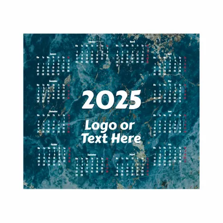 Granite Calendar Mouse Mat Granite Calendar Mouse Mat - Table Covers Now