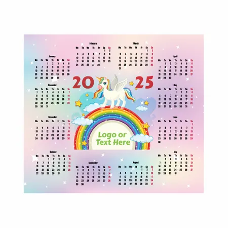 Unicorn & Rainbow Mouse Pad Unicorn & Rainbow Mouse Pad - Table Covers Now