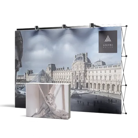 Pop Up Straight Displays - Table Covers Now