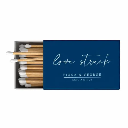 Wedding Favor Matchboxes Wedding Favor Matchboxes - Custom Aprons Now