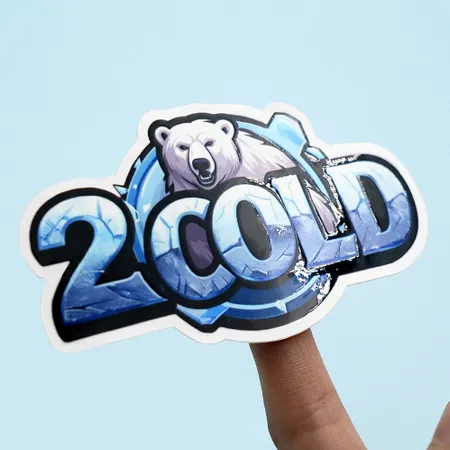 Spot UV Stickers Spot UV Stickers - Custom Aprons Now