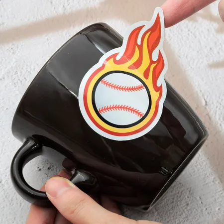 Coated Art Paper Stickers Coated Art Paper Stickers - Custom Aprons Now