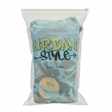 Zipper Frosted Bag - Custom Aprons Now