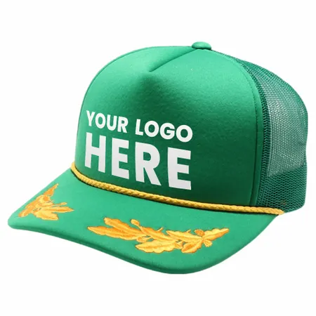 Pitbull Cambridge PB321 5 Panel Sponge Bay Leaf Hat - Custom Aprons Now