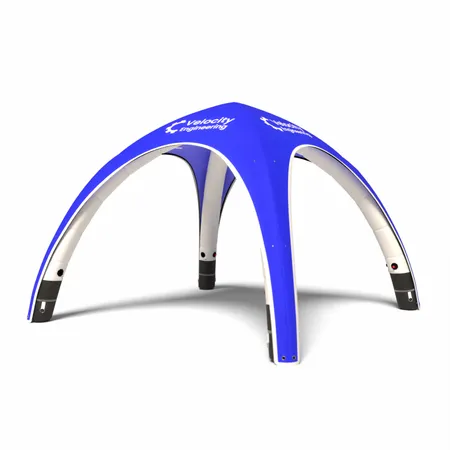 10 ft. x 10 ft. Inflatable X-Tents 10 ft. x 10 ft. Inflatable X-Tents - Custom Aprons Now