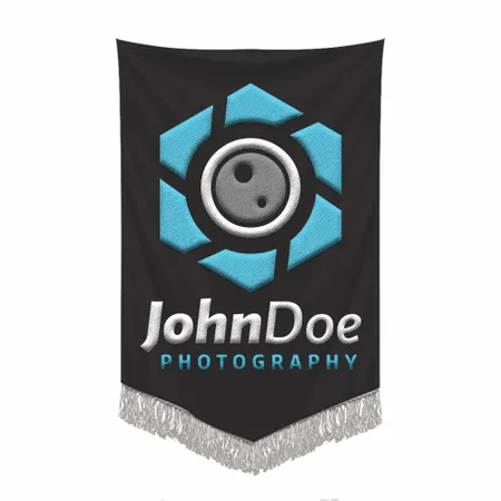 Embroidered Pennant - Table Covers Now