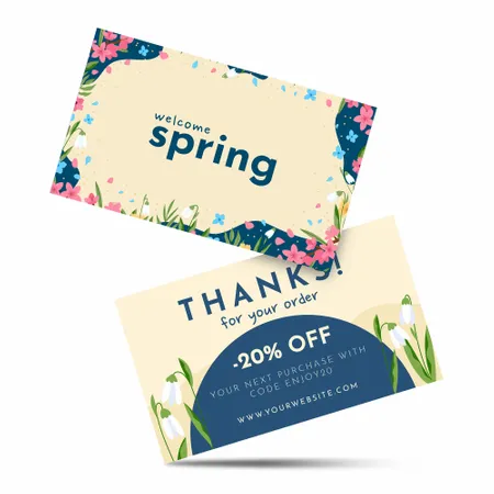 After Sales Card - Custom Aprons Now