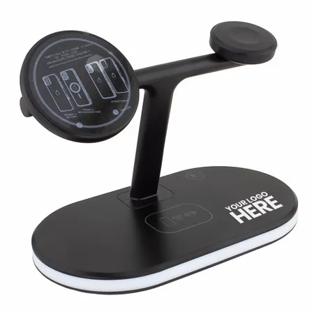 3-in-1 Magnetic Wireless Chargers - Custom Aprons Now