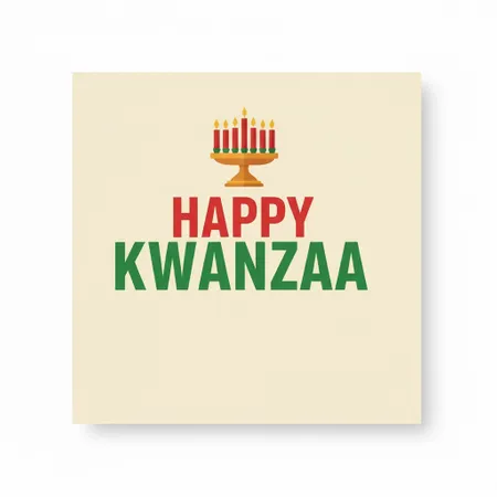 Kwanzaa Napkins - Custom Aprons Now