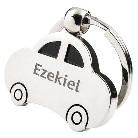 Car Shaped Metal Keychain - Table Covers Now
