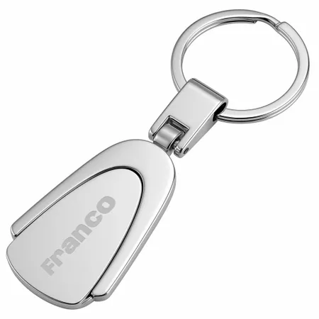 Grip-shaped Fancy Metal Keychain - Table Covers Now