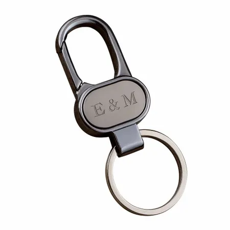 Caribiner Metal Keychain - Table Covers Now