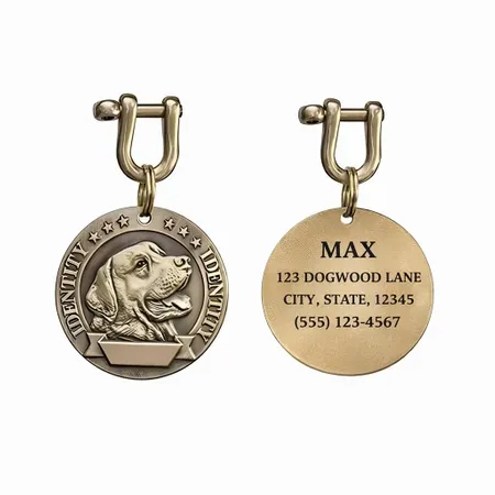 Copper Dog Tags - Table Covers Now