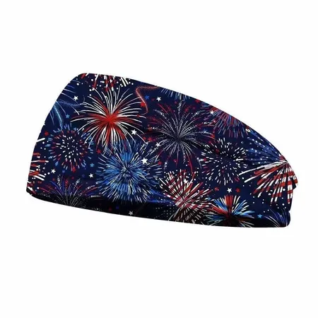 Yoga Exercise Elastic Widened Knotted Headband - Custom Aprons Now